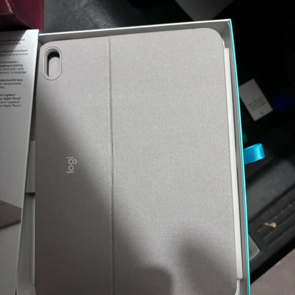 Grey iPad keyboard
